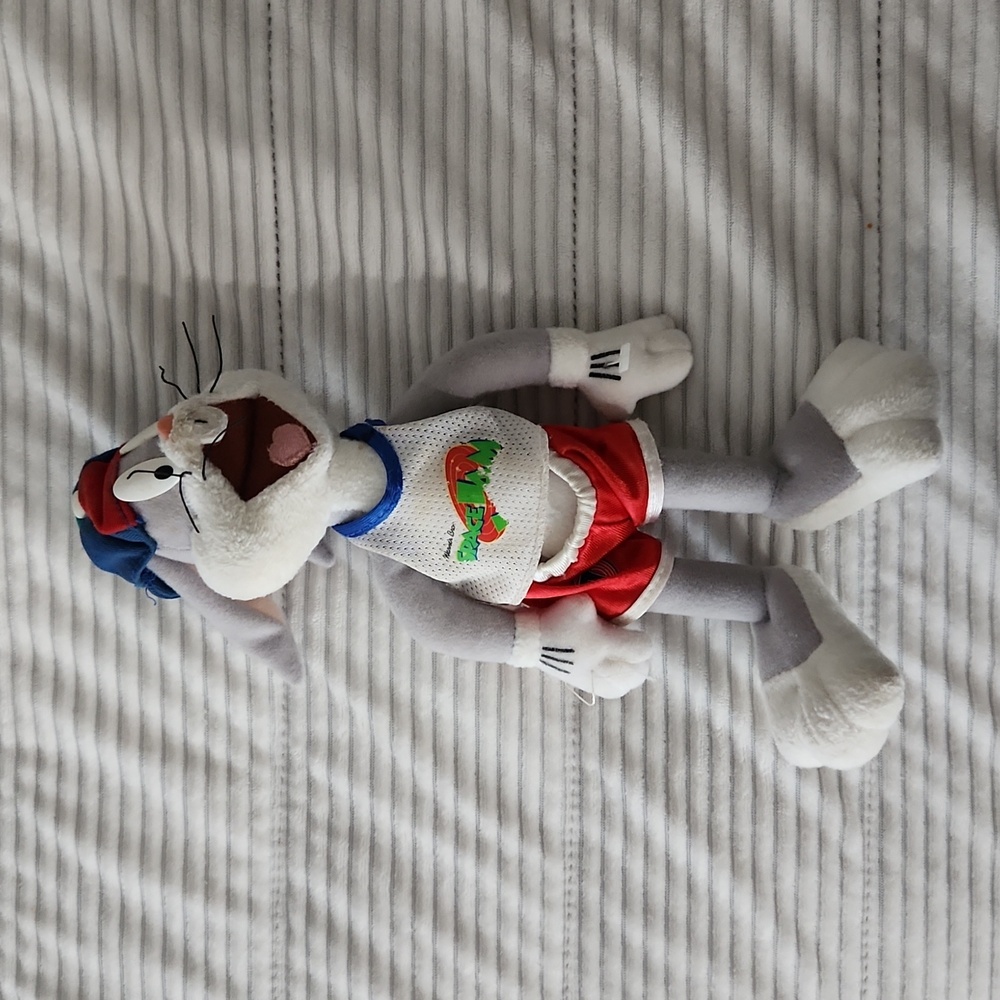 Vintage looney toons bugs bunny space jam 1996